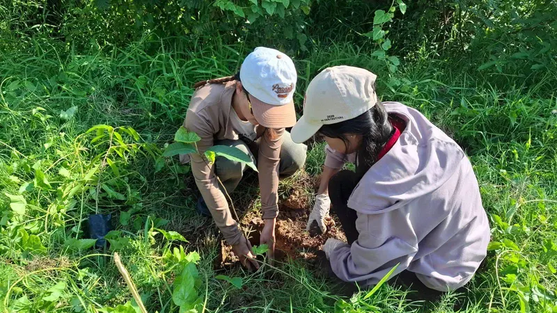 Christian Students Launch Tree Planting Day