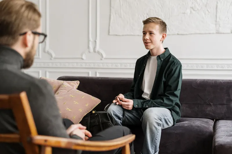 Half of teens asked for help first