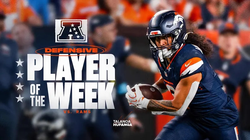 Hufanga: award, record and 'all glory to God'